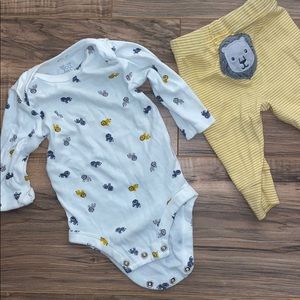 Baby Boy Lion 2 Piece Outfit